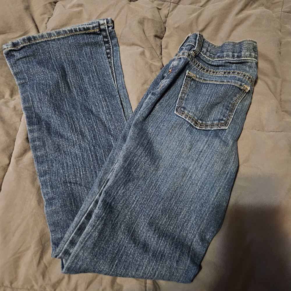 Old navy slim jeans adjustable waist